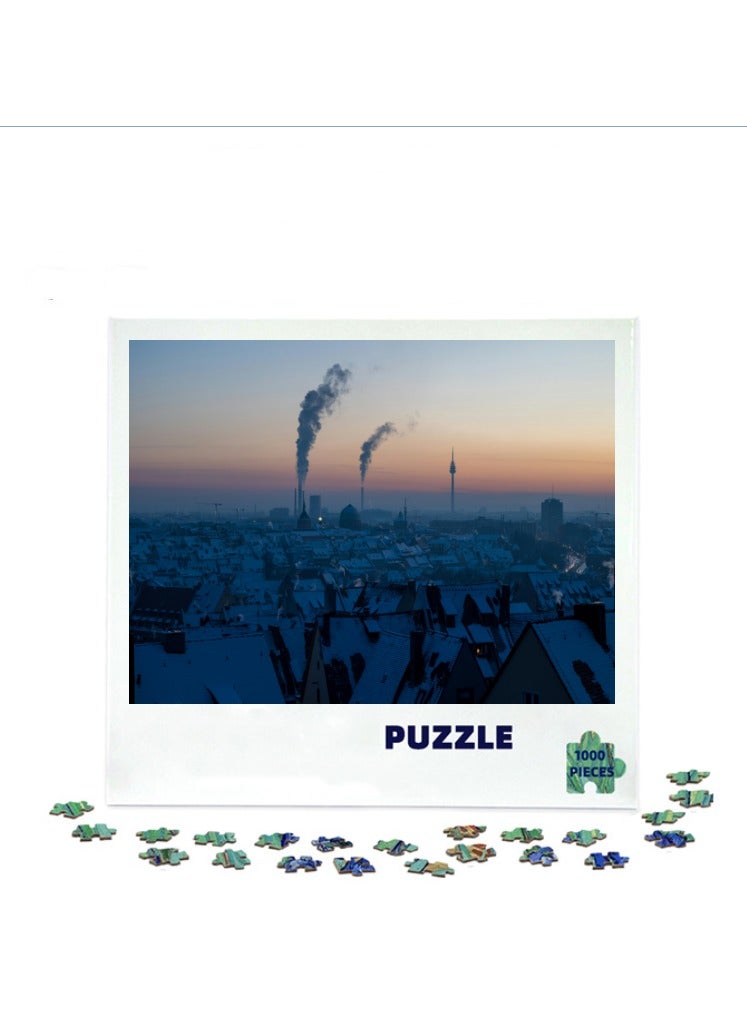 Anna 1000 pieces of colorful 3D puzzles - Image 1