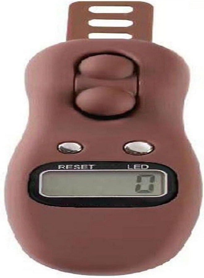 Large Digital LCD Display, Electronic Finger Counter Hand Counter, Prayer Counters for Meditation, Yoga, Stress Relief, Reset Beads, Meditation Tool, Relaxation Accessories, Prayer Aid, Neck Stress Relief - Image 1