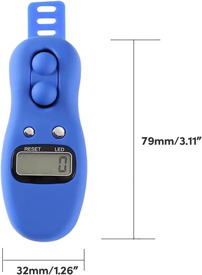 Large Digital LCD Display, Electronic Finger Counter Hand Counter, Prayer Counters for Meditation, Yoga, Stress Relief, Reset Beads, Meditation Tool, Relaxation Accessories, Prayer Aid, Neck Stress Relief - Image 2