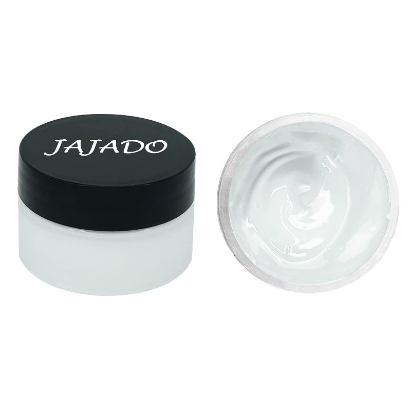 JAJADO Chalk Paste Paint for Silk Screen Stencils White Chalk Paint Screen Printing Ink Set Reusable Chalk Paste Stencils Paint for Painting on Furniture Transfers Wood Chalkboard Home Decor - Image 3