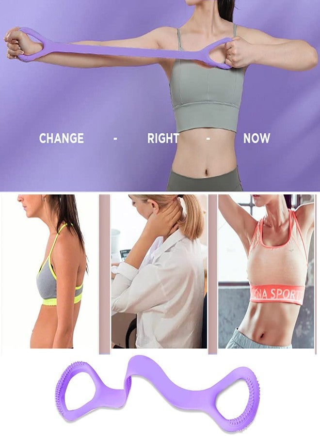 Ndola Stretch Resistance Band for Exercise Yoga Stretching Strap Fitness Band for Home Office Workout Physical Therapy Flexibility Training - Image 3