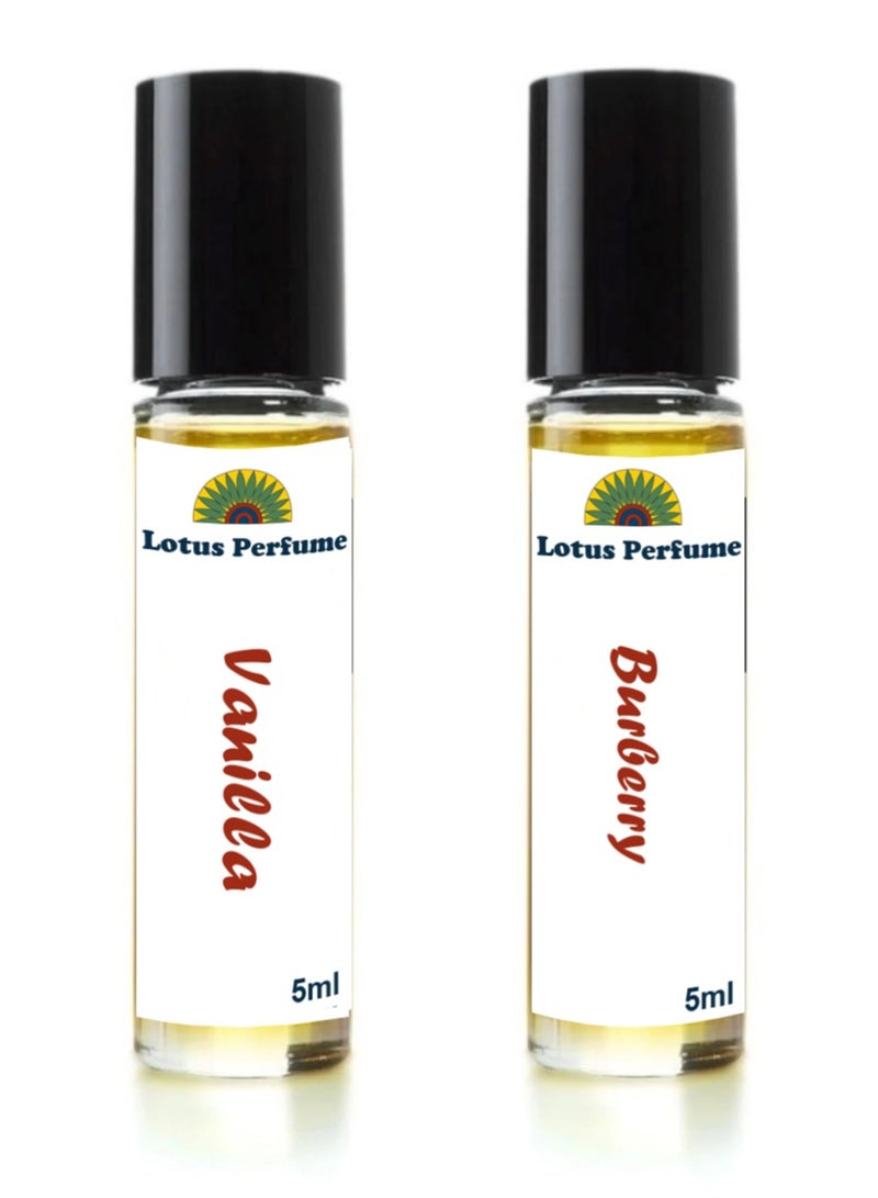 Lotus 2  Perfume Oil Roll-on Vanilla Impression of Burberry 