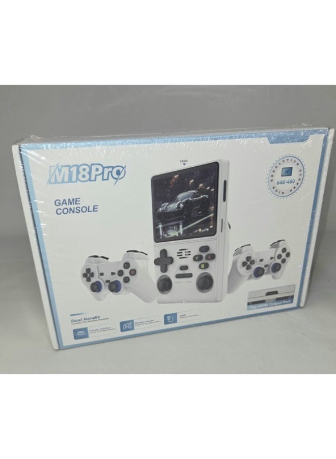 جهاز ألعاب محمول M18Pro مع وحدات تحكم لاسلكية ومخرج HDMI بدقة 640x480 عالية - Image 1