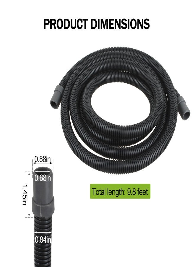 FSQLB A20015 Ribbed Hosing for Fluval 306/307/406/407 Canister Filters, Fits Aquarium Filter Tubing Replacement Part, 9.8Ft (A20015) - Image 2