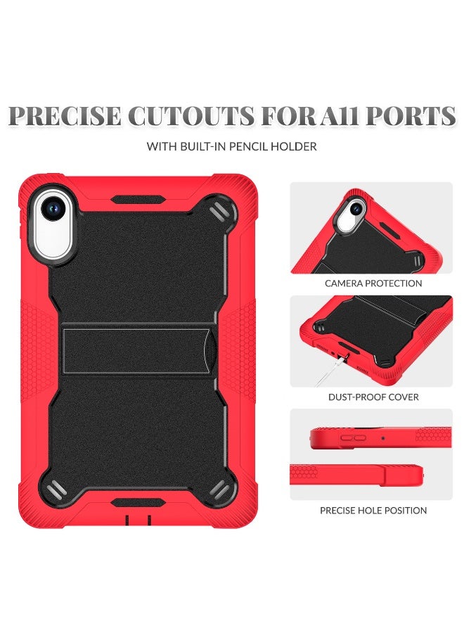 عام Compatible with Redmi Pad 2 11 Shockproof case with integrated stand, rugged and rugged hybrid protective case compatible with Redmi Pad2 11 tablet - Image 2