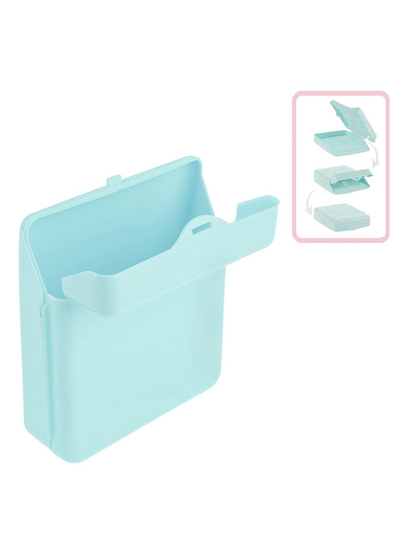Plan A - Women Sanitary Pads Storage Box, 2-Way Plastic Female Sanitary Pads Case, Travel Container Durable and Lightweight, Menstrual Pads Storage Box for Girls and Women - Random Colors - Image 1
