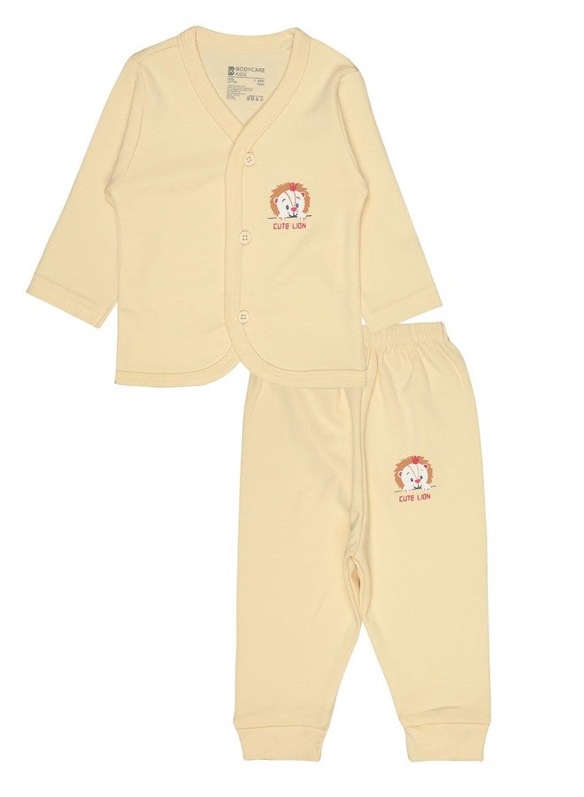 BODYCARE Cotton Unisex Top & Pajami Set - Lite Skin.. - Image 1