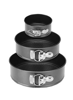 Springform Cake Pan Set Of 3 (4,7,9 Inch) - Round Nonstick Baking Pans Spring Form For Cheesecake, Cake Pan/Springform Cake Tin/Cheesecake Pan Set with Removable Bottom