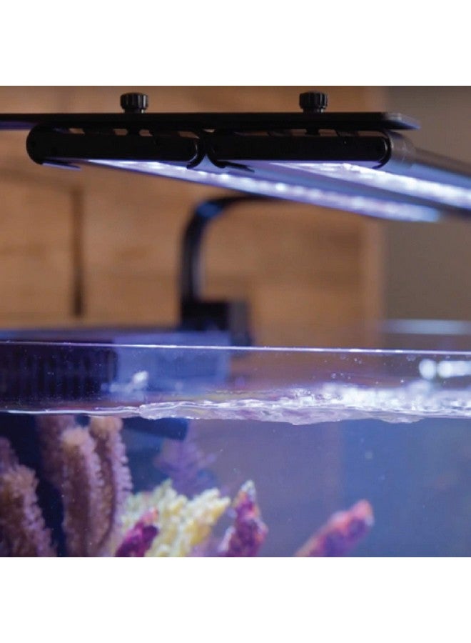 Current Usa Dual Led Adjustable Universal Tank Mount Lighting Bracket (4192) | Aquarium Light Tank Mounting Aluminum Arm For Fish Tanks | Works With A Variety Of Strip Lights - Image 4