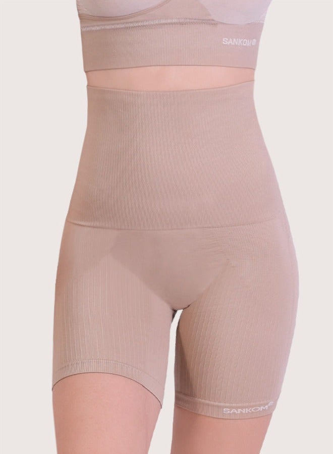 SANKOM Patent classic Shaper for Women - High Waist Tummy Control & Back Support | Breathable, Seamless, and Comfortable Body Shaper | Smooths Waistline, improve posture, Light Feel, and Slimming Fit unde - Image 3