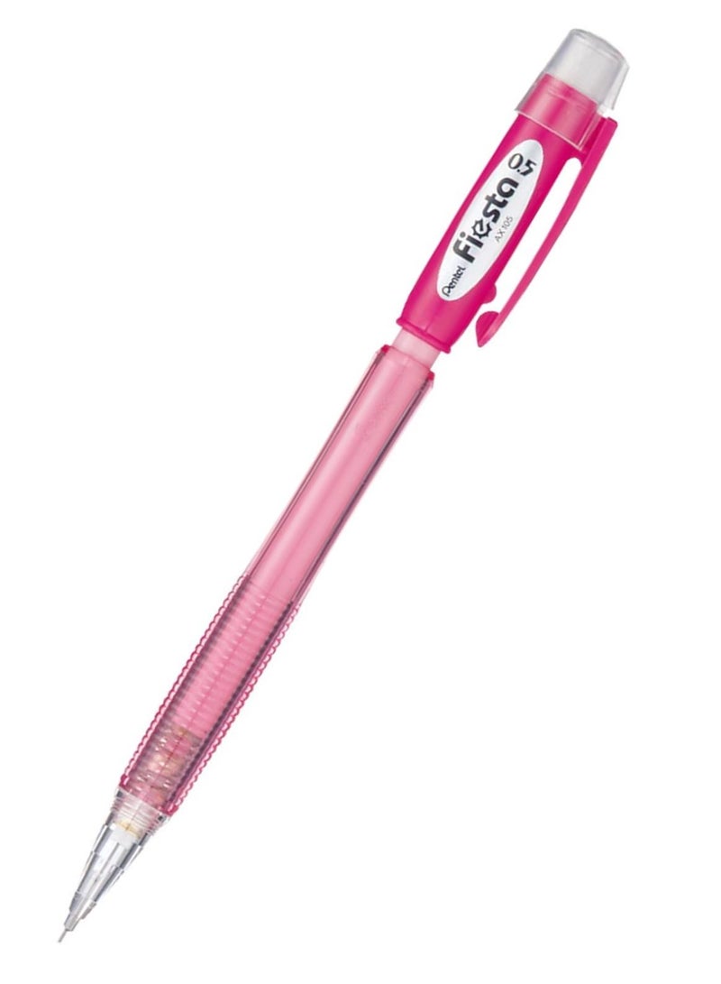 Pentel قلم رصاص ميكانيكي فييستا مكون من 4 قطع برأس 0.5 مم مع عبوتين من الرصاص - Image 2