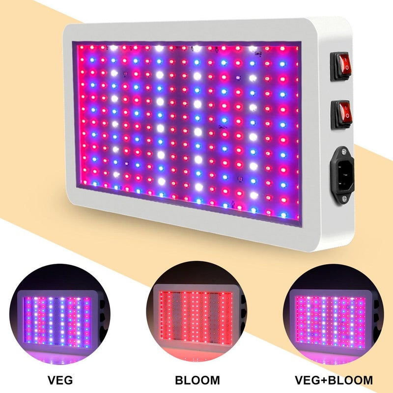 لوحة إضاءة LED كاملة الطيف بقوة 312 واط، مغلفة بالألومنيوم، مع إضاءة ناعمة مريحة للعين، مناسبة للمزارعين الداخليين، وهواة الزراعة المائية، والزراعة العمودية الحضرية. - Image 2