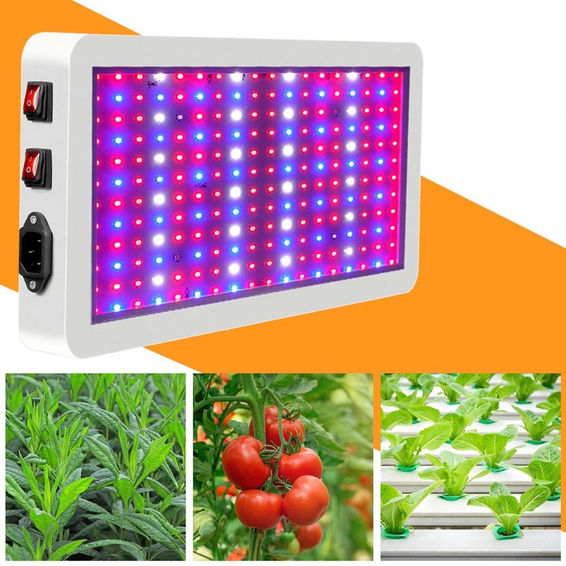 لوحة إضاءة LED كاملة الطيف بقوة 312 واط، مغلفة بالألومنيوم، مع إضاءة ناعمة مريحة للعين، مناسبة للمزارعين الداخليين، وهواة الزراعة المائية، والزراعة العمودية الحضرية. - Image 5