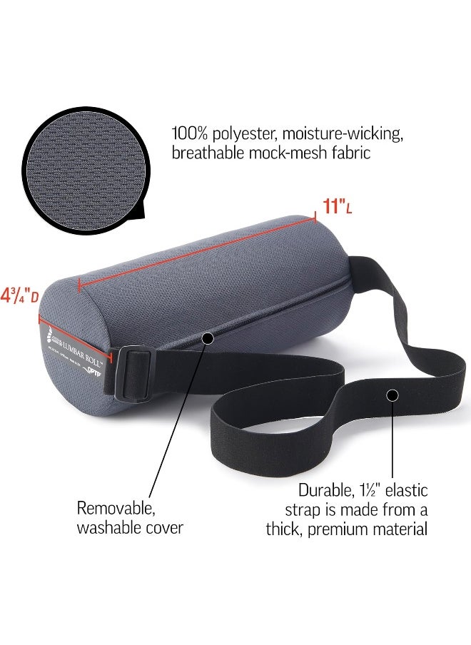 OPTP - The Original Mckenzie Lumbar Roll - Low Back Support For Office Chairs And Car Seats - Image 1