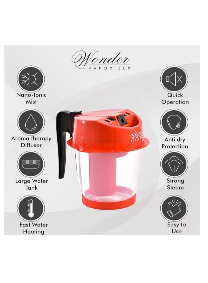 Wonder Vaporizer Steam Inhaler For Blackheads Removal, Cold Cough ,Rejuvenate Skin - Image 5