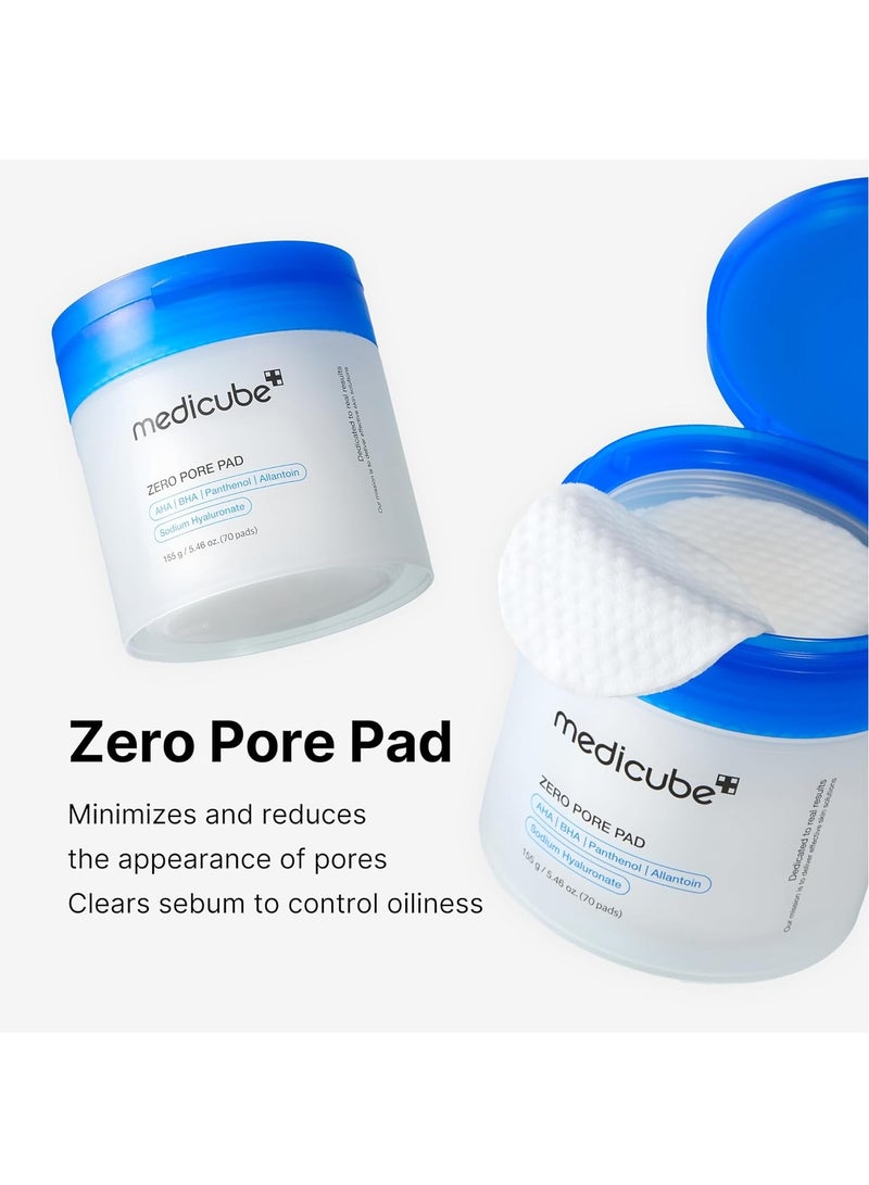 Medicube Deep Vita C Pad 70 pads + Medicube Zero Pore Pad - 70 pads