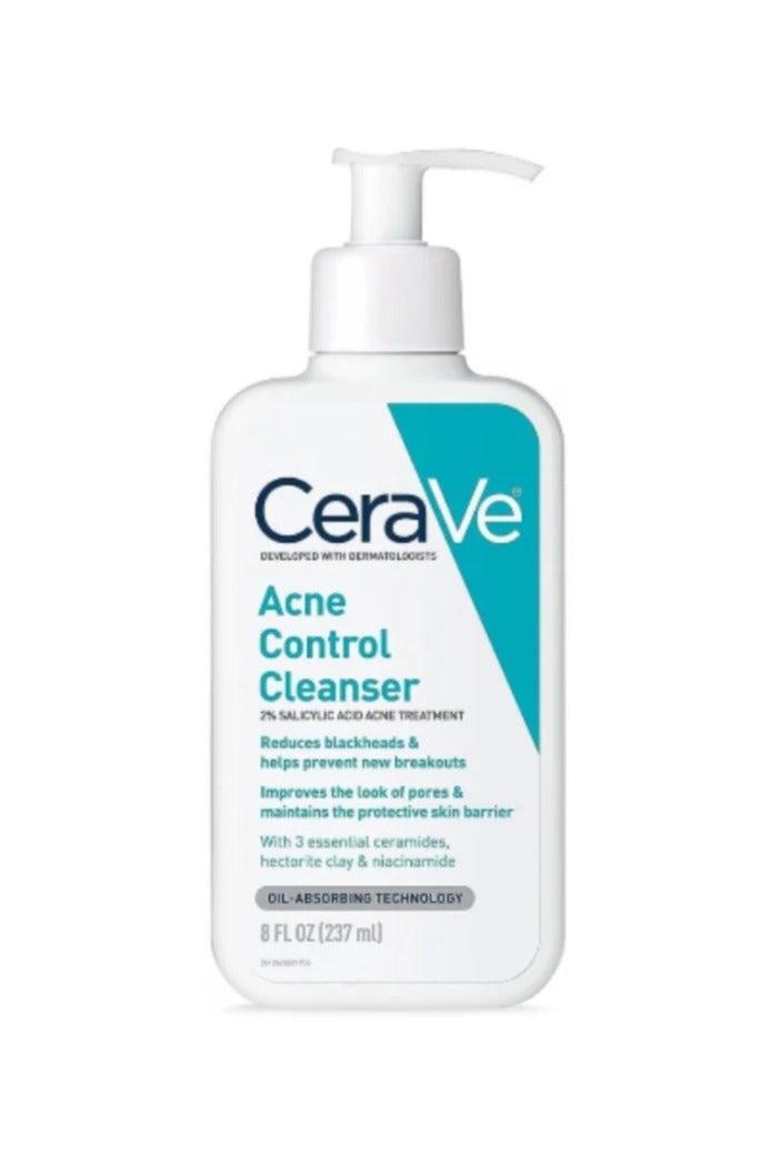 CERA CeraVe Acne Control Face Cleanser 237 ml (2% salicylic acid)  - Image 1