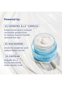 Skinfix Barrier+ Triple Lipid + Collagen Eye Treatment Infused With Caffeine Niacinamide And Peptides For Depuffing Tightening And Undereye Brightening 15 Ml  - Image 5