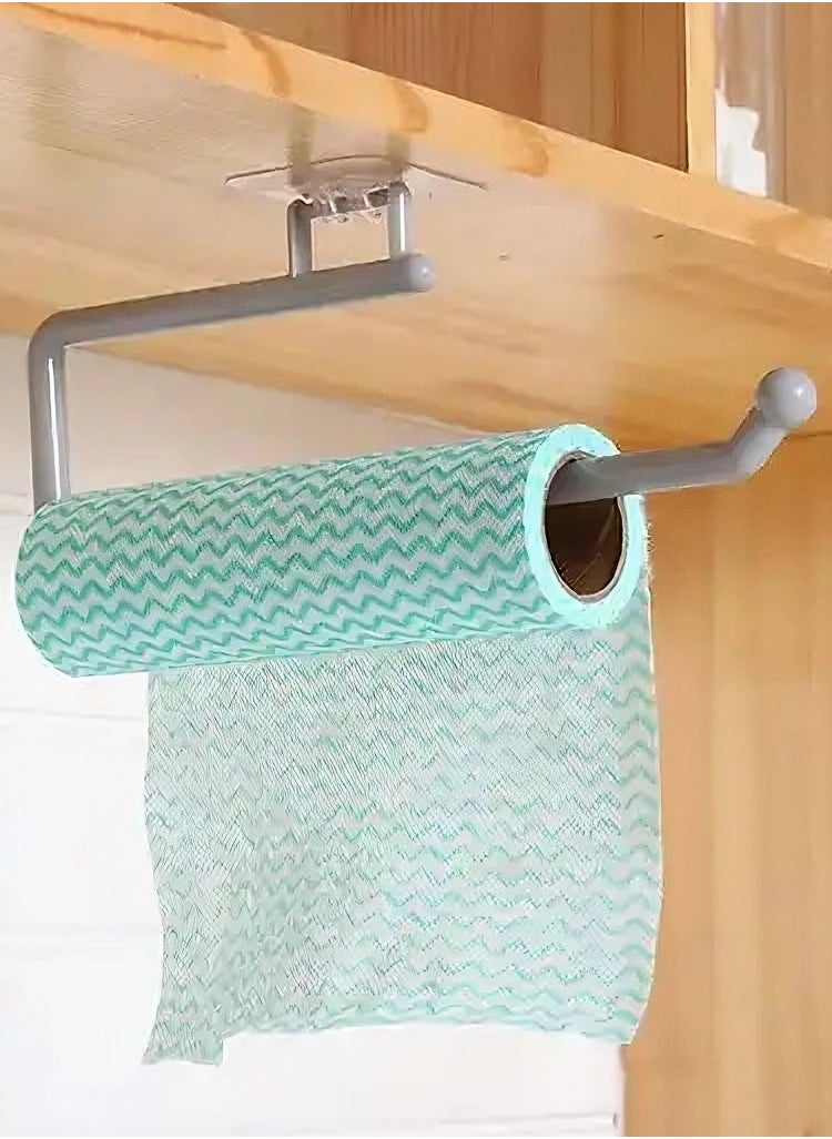 OQUERA 2 Set Rotatable Multipurpose Holder: Versatile Tissue Holder, Heavy-Duty Bathroom Towel Racks. Ideal for Kitchen, Toilet Paper, Bath Towels, Loofahs, and More. Efficient Kitchen and Bath Organization  - Image 3