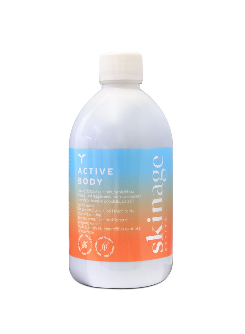 Yasenka Skinage Active Body 500ml – Detox & Metabolism Boosting Formula  - Image 2