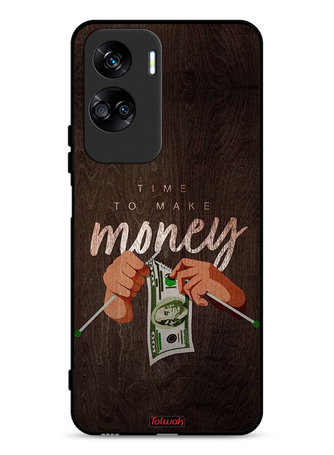 Tolwak Honor 90 Lite 5G Protective Case Cover Time To Make Money - Image 1