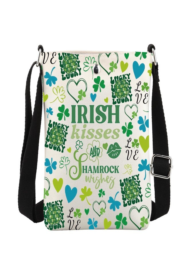 MBMSO Irish Crossbody Bag Shamrock Lucky Gifts Irish Blessing Baptism Gifts St. Patricks Day Gifts Shamrock Crossbody Purse (Irish Crossbody) - Image 1