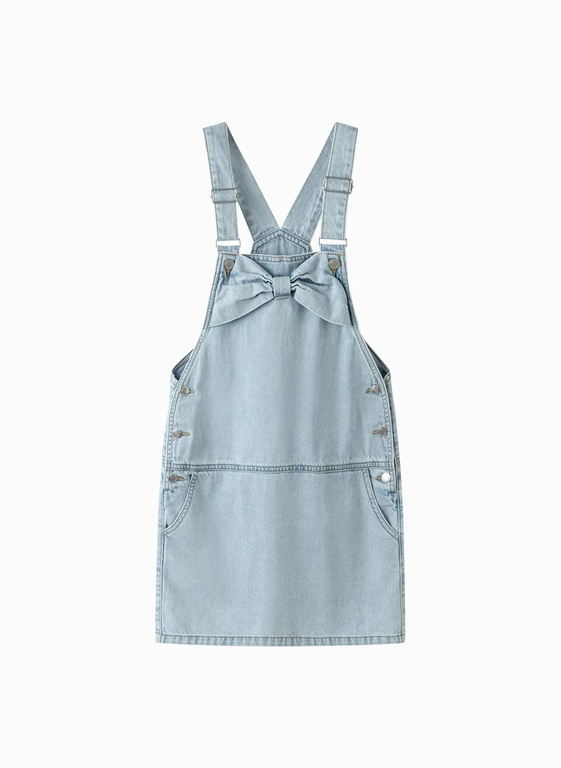 Balabala Girl Kids Denim one-piece dress