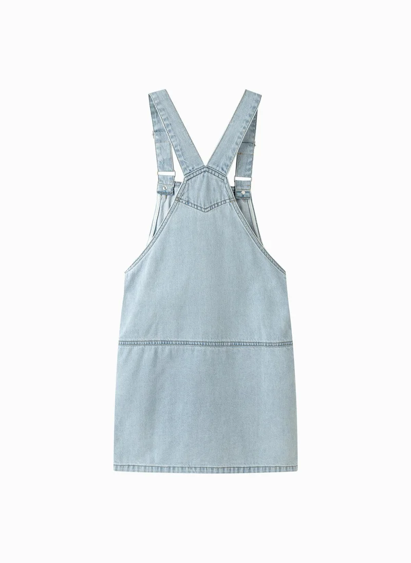 Balabala Girl Kids Denim one-piece dress