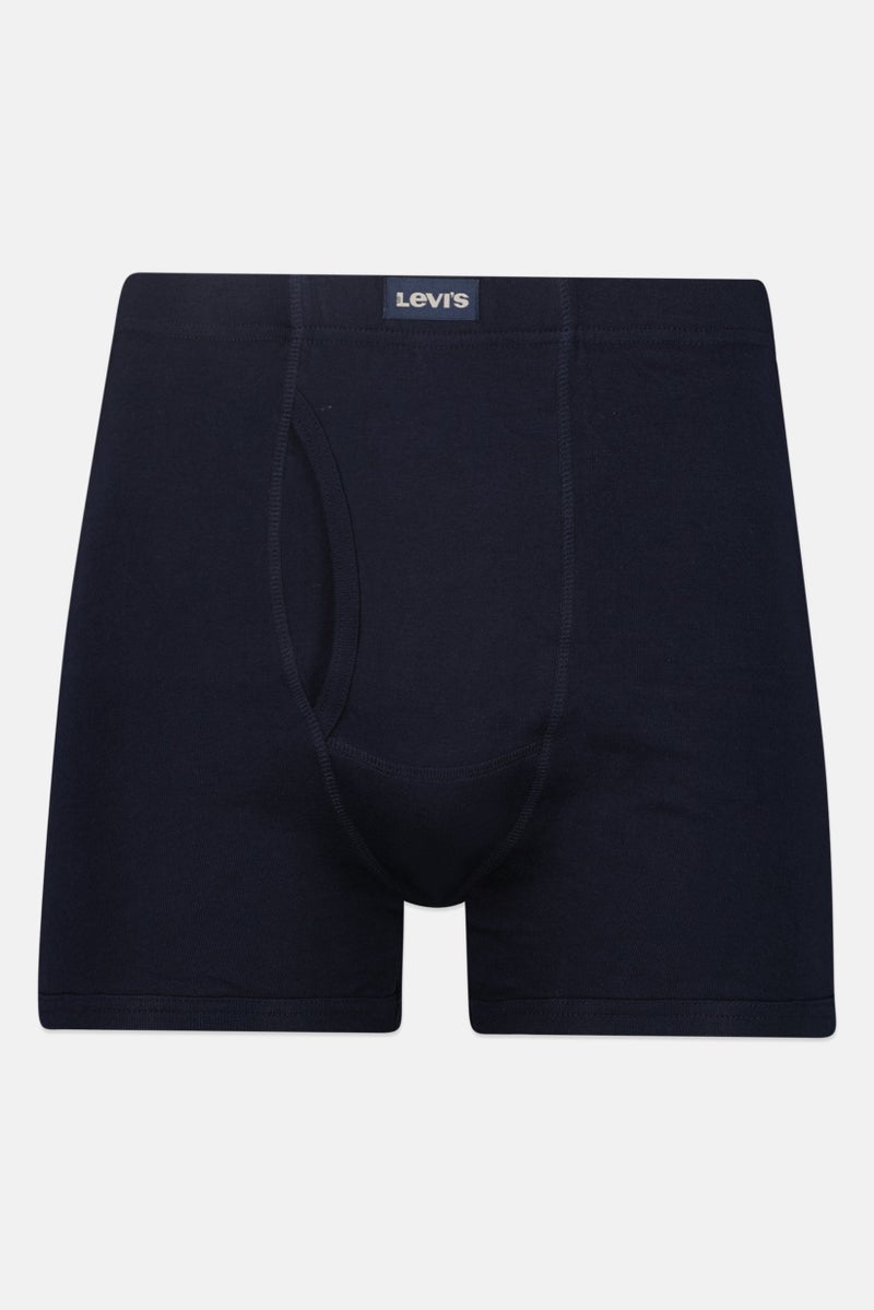 Levi's Men 1 Pcs Brand Logo Trunks, Navy  - Image 1