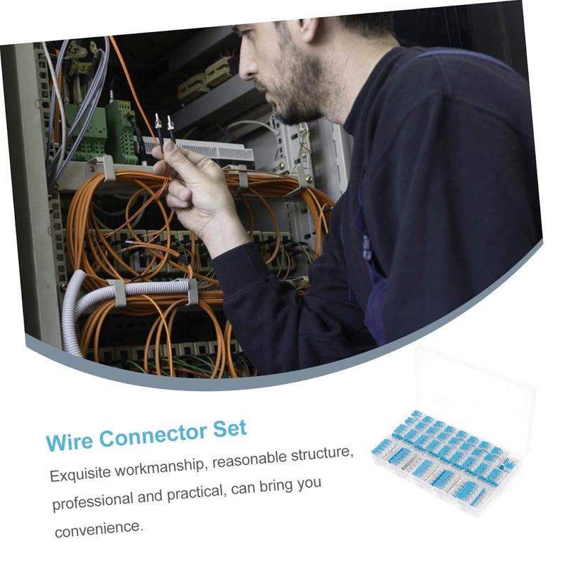 75 قطعة مجموعة متنوعة من موصلات الأسلاك الكهربائية مجموعة أسلاك المنزل - Image 3