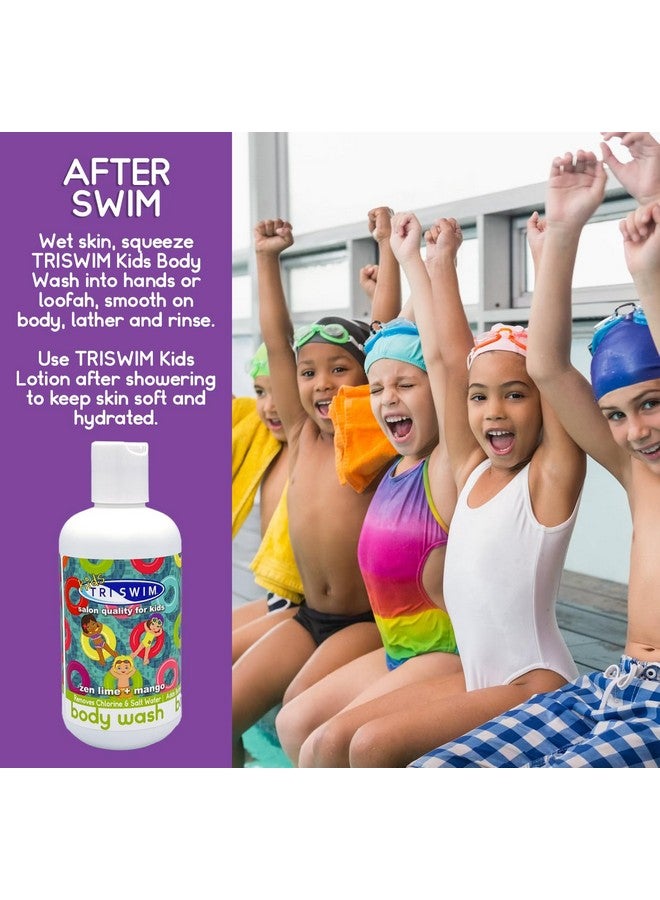 Triswim Kids Scented Body Wash Afterswimmer Skincare Chlorine Removal Soothes And Moisturizes Skin Relieves Symptoms Eczema & Dry Skin - Image 3