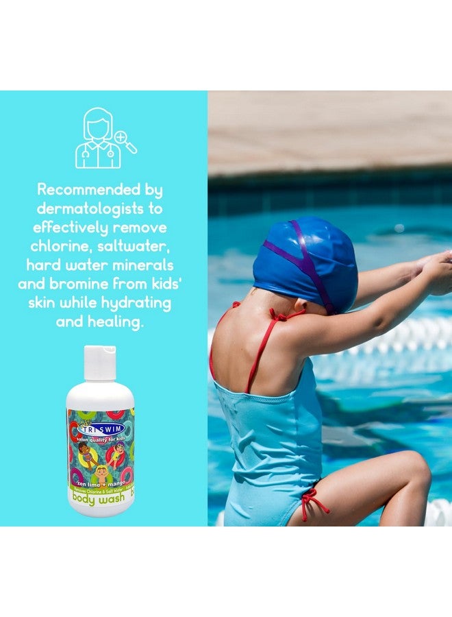 Triswim Kids Scented Body Wash Afterswimmer Skincare Chlorine Removal Soothes And Moisturizes Skin Relieves Symptoms Eczema & Dry Skin - Image 4