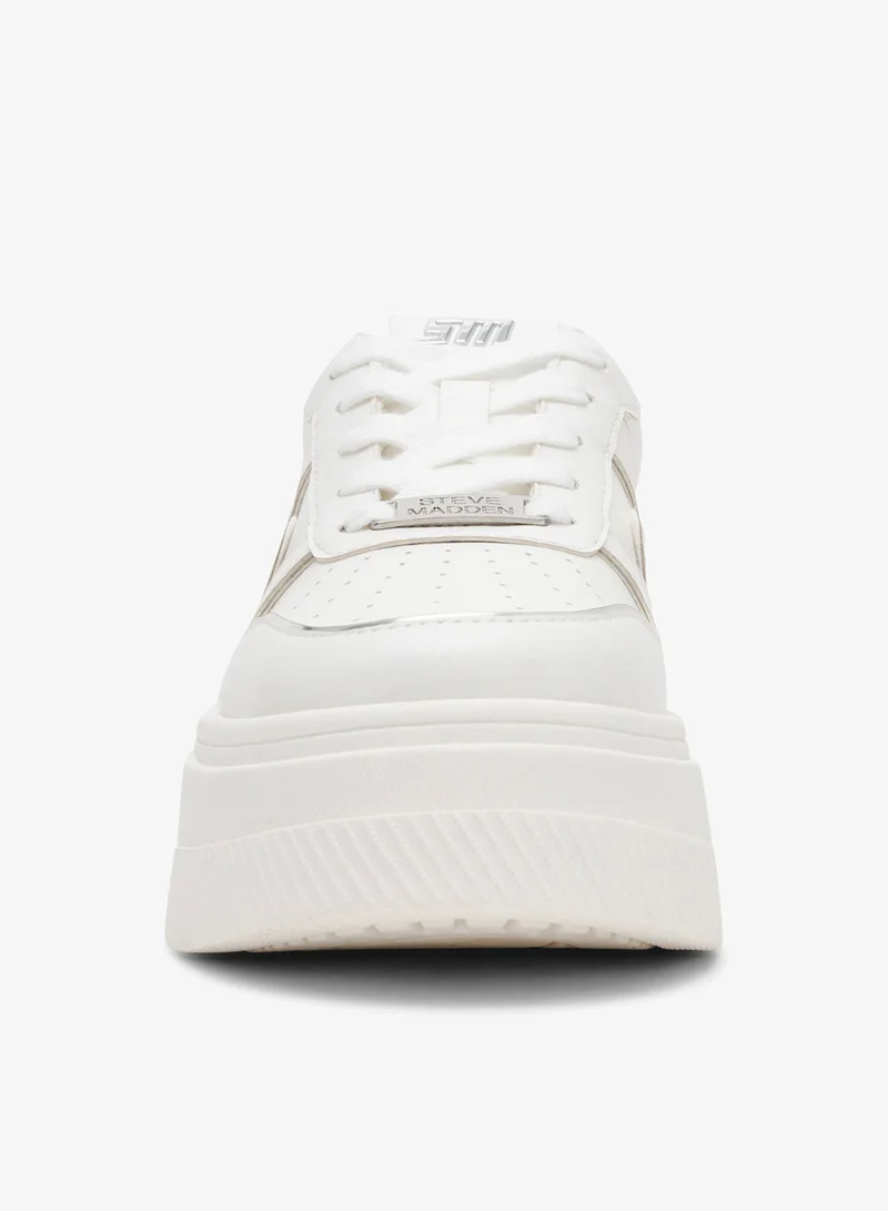 ستيف مادن Dynamo Lace-Up Platform Sneakers