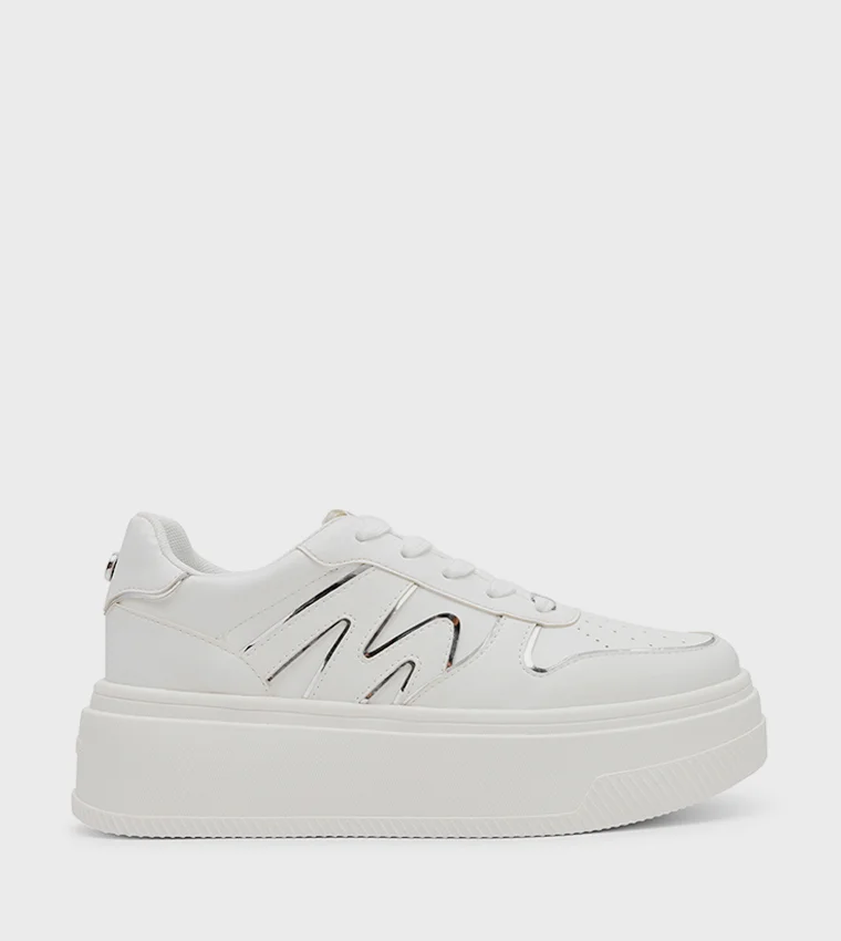 ستيف مادن DYNA09S1-196 White Women's Sneakers