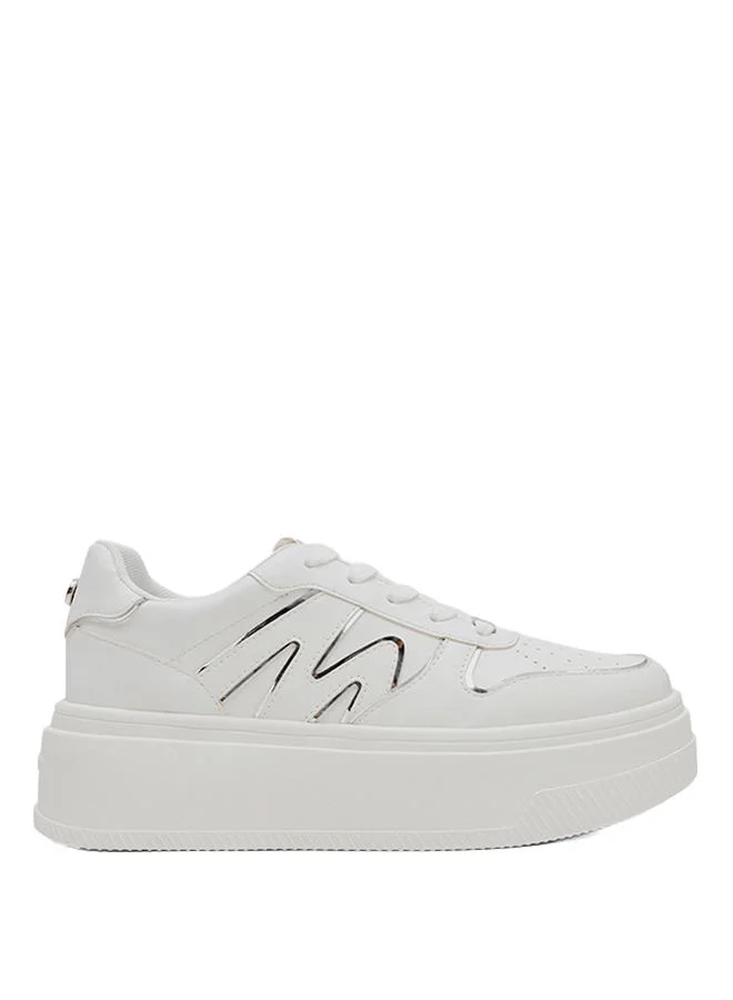 Dyna09S1 Women's White Low Top