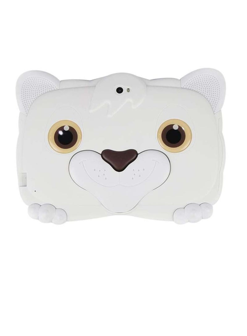 AROAQ XN36 Children Tablet, 2 In 1 Portable Learning Pad, 4G Lightweight Wifi Kids Tablet PC, Safe Large HD Display Durable Gaming Tablet For Boys Girls, (1pc, White)  - Image 1