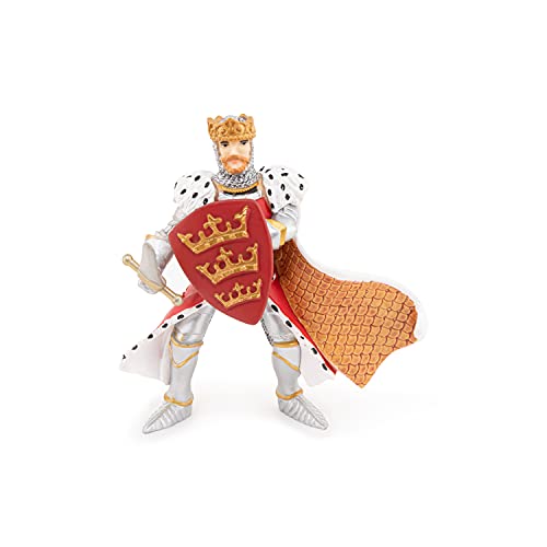 Papo HandPainted Figurine MedievalFantasy Red King Arthur 39950 Collectible for Children Suitable for Boys and Girls from 3 Years Old - Image 5