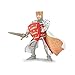 Papo HandPainted Figurine MedievalFantasy Red King Arthur 39950 Collectible for Children Suitable for Boys and Girls from 3 Years Old - Image 2
