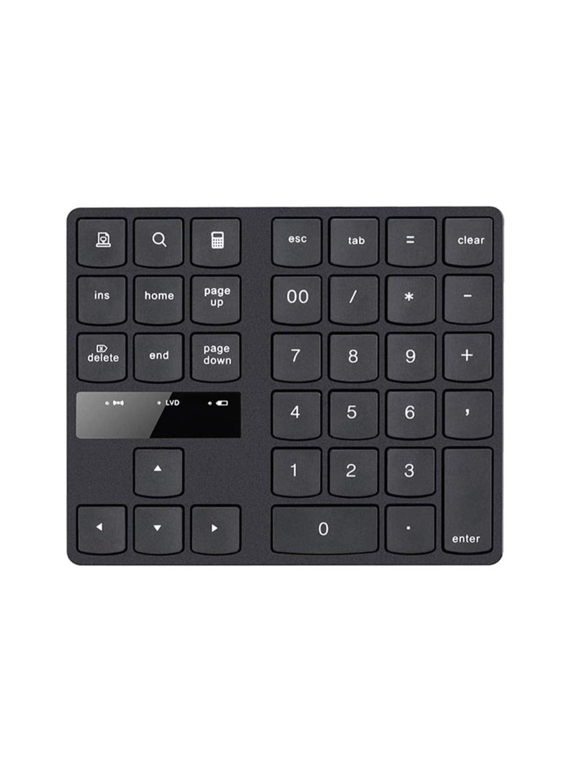 General - USB Numeric Keypad Portable Slim Mini Number Pad for Laptop Desktop PC Full Size - axGear - Image 1