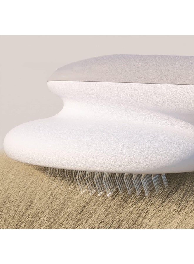 ECVV Pet Grooming Brush Self Clean Slicker Brush Comb Shedding Tools for Dogs and Cats Massage Removes Loose Undercoat Mats Tangled Dead Undercoat and Dirt, Pink - Image 5