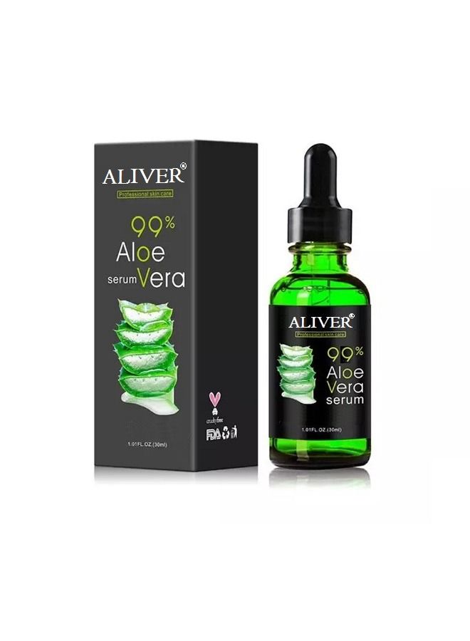 ALIVER 99% Aloe Vera Serum 30ml - Image 5