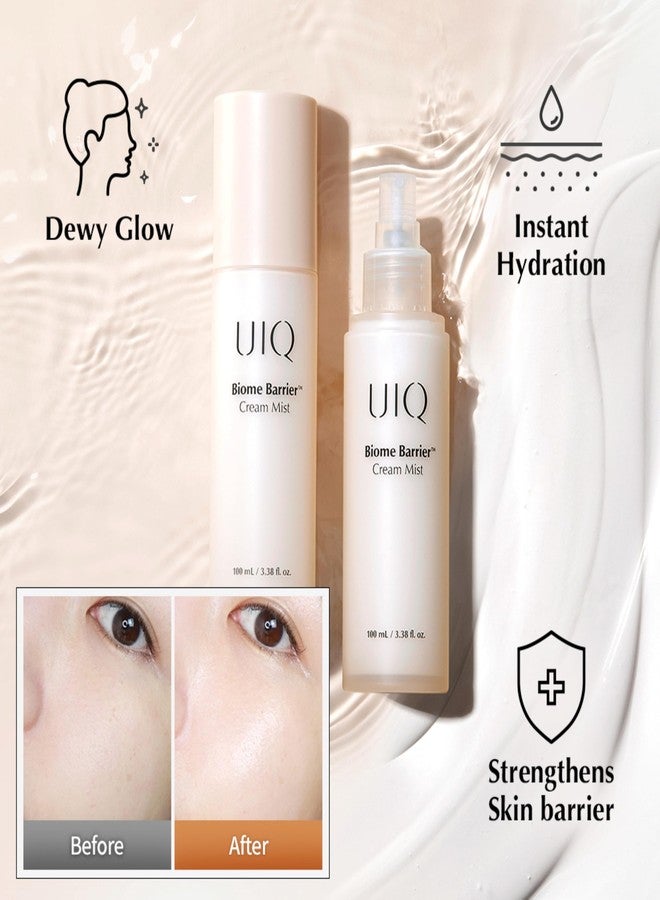 UIQ Biome Barrier Cream Mist - Facial Barrier Mist for Hydration & Skin Barrier Repair, Microbiome-Based Korean Skin Care, 3.38 fl oz - Image 3
