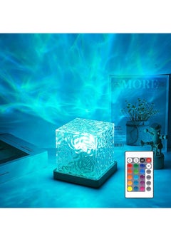 Angmei Northern Lights Projector - Rotating Ocean Wave Projector,Flame Atmosphere Light Starry Sky Projector, 16 Colors Changing Water Wave Lamp with Remote for Bedroom, Kids Room, Party, Bars, Game Rooms (Ocean Wave)  - Image 5