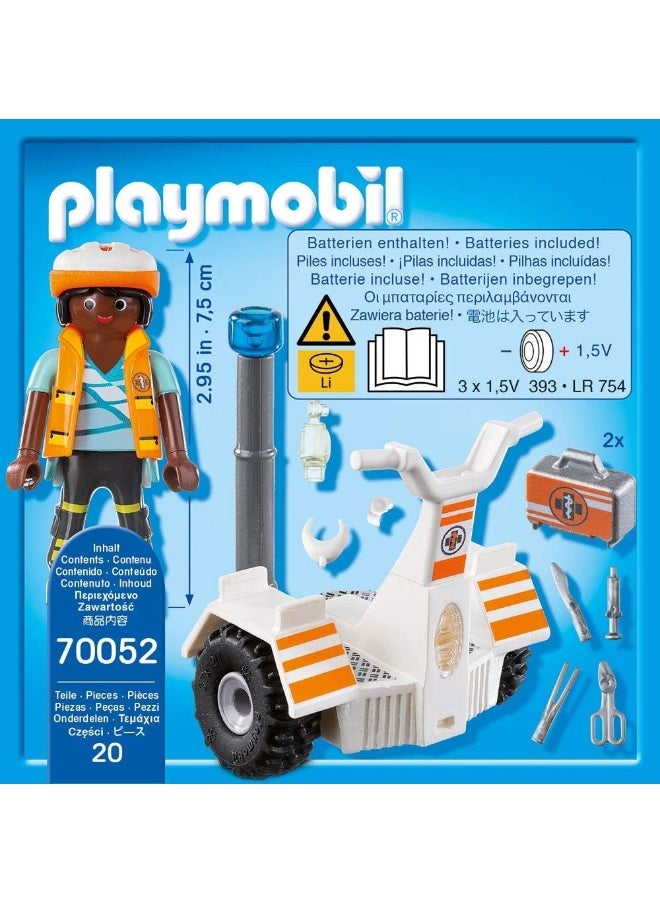 Playmobil - Playmobil 70052 City Life Rescue Balance Racer - Image 1