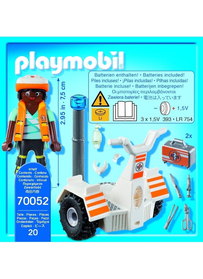 Playmobil - Playmobil 70052 City Life Rescue Balance Racer - Image 1