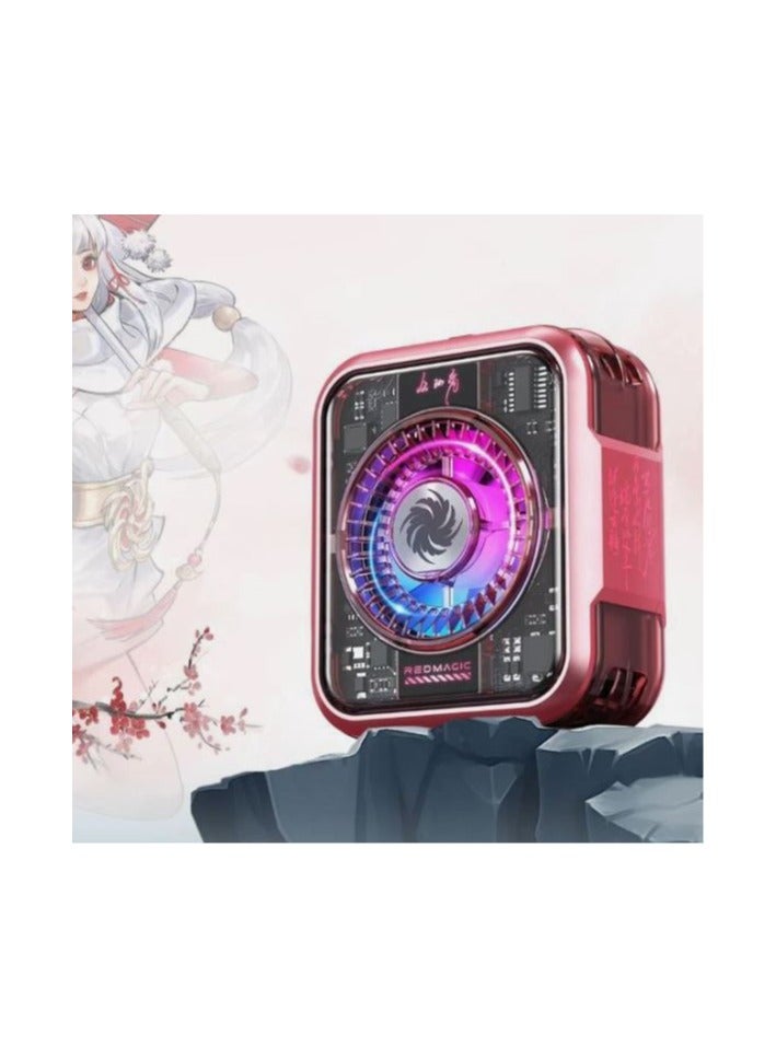 ريد ماجيك مبرد هاتف ريد ماجيك 5 برو – إصدار خاص،  مبرد للهاتف بقدرة ٣٦ واط، مع مشبك تثبيت ولوحة مغناطيسية – مناسب لهواتف الالعاب والأجهزة اللوحية والآيباد (مثالي للعب ببجي موبايل وغيرها) - Image 5