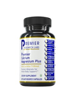 Premier Research Labs Calcium Magnesium Plus - Calcium Magnesium Supplement, Calcium Supplement for Bone Health, with Mushroom Complex - Reishi & Lions Mane - 90 Vegetarian Capsules - pzsku/Z9734F8A8A4D31C45EEF9Z/45/_/1739883269/41b6bbb4-84c1-4594-9547-47fecf5c201a