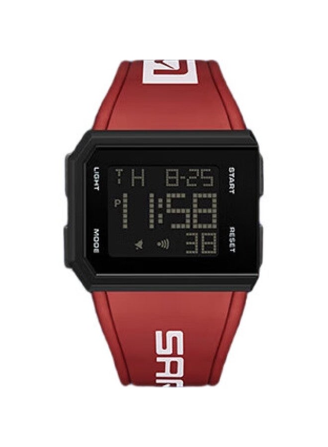 Sanda Men'S Electronic Watch Fashion Simple Sports Waterproof Luminous Outdoor Square Watch For Junior High And High School Students - Image 3