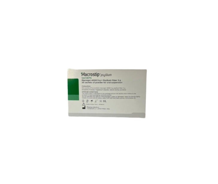 MACROSTIP PSYLLIUM SACHET 20'S