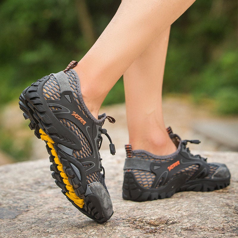 Sandals Men'S Shoes Summer Beach Casual Tracing Shoes Outdoor Breathable Mountaineering Shoes Trendy Mesh Breathable Teenage Shoes - Image 3